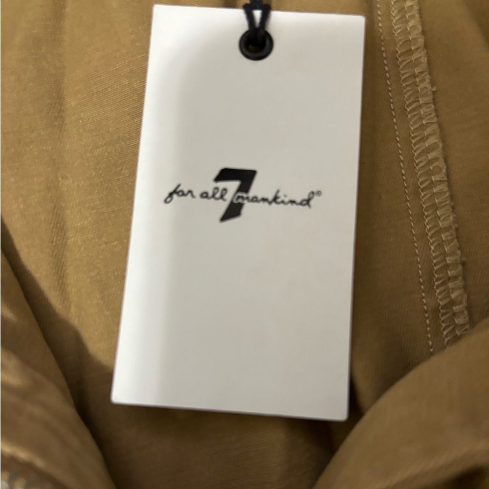 7 For All Mankind Belted Utility Trench Coat SMALL - Picture 3 of 5